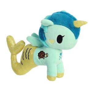 Aurora - Tokidoki plush sea unicorn - 7.5" Sea Green
